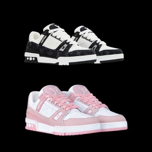 2x Louis Vuitton Trainer Sneakers