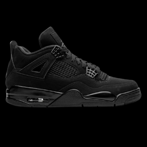 Jordan 4 Retro 'Black Cat'