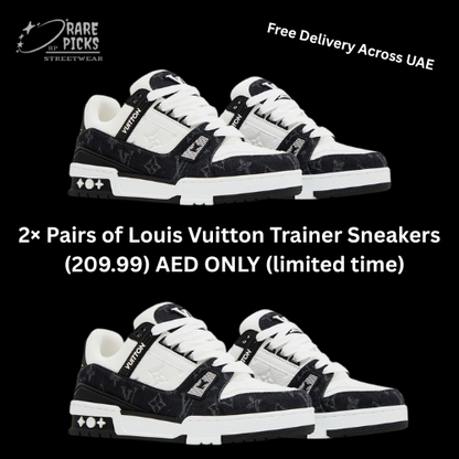 2x Louis Vuitton Trainer Sneakers
